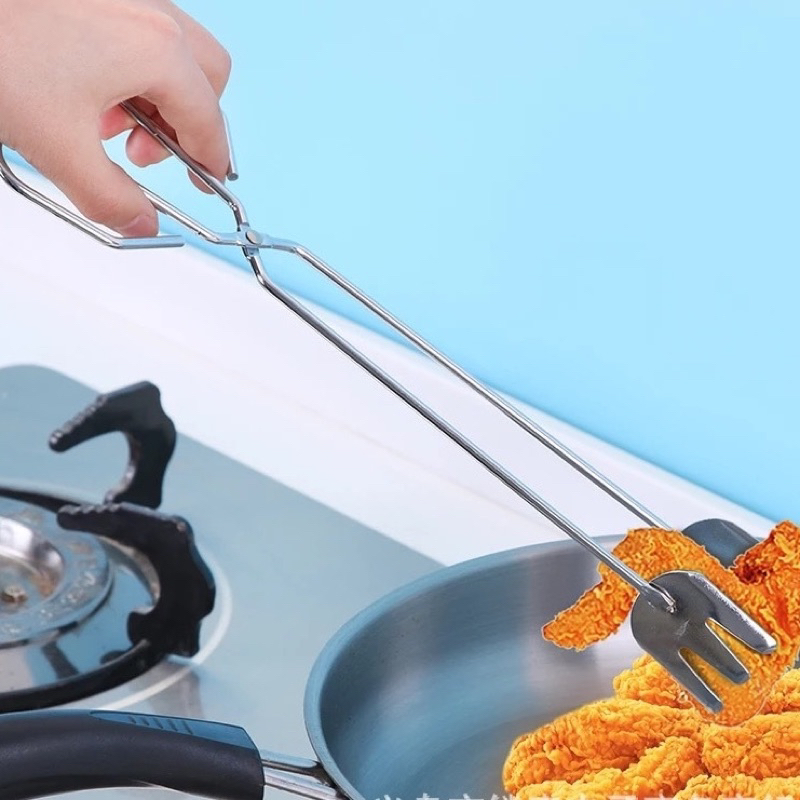 Alat Penjepit | Alat penjepit penggoreng | Alat masak StreetFood Korea