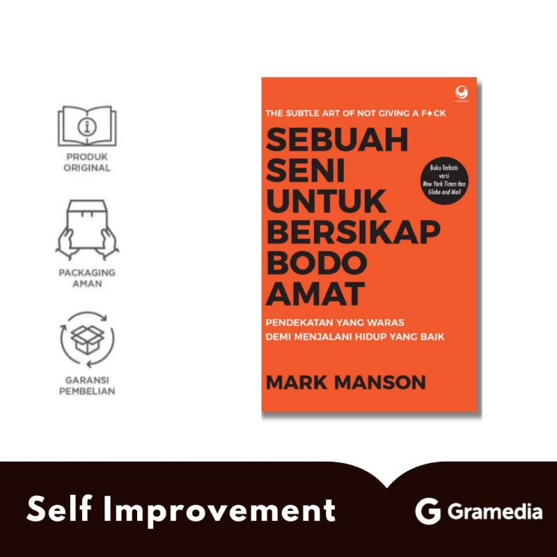

Sebuah Seni Untuk Bersikap Bodo Amat (HARD COVER)