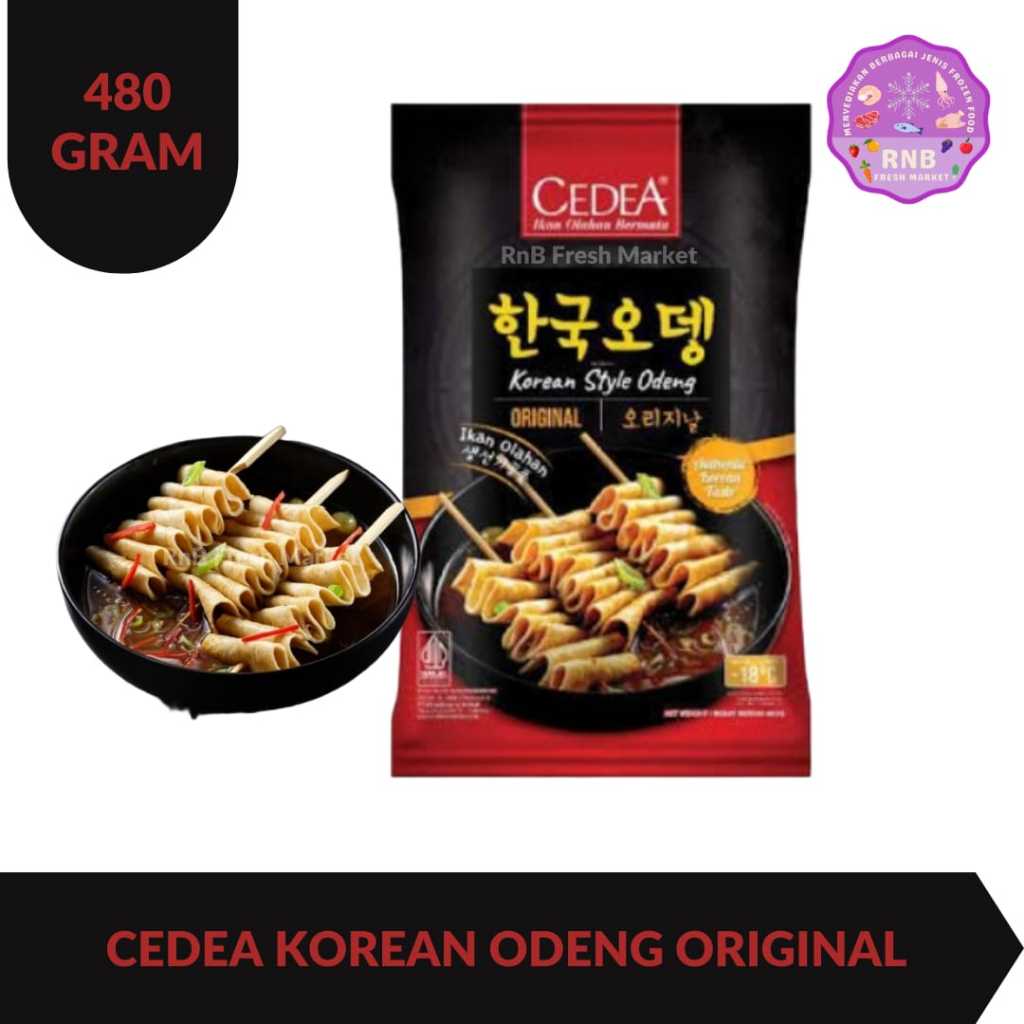 

Cedea Korean Odeng Original 480 Gram