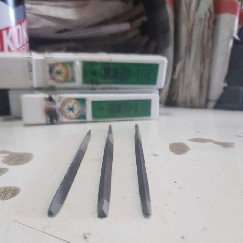 KIKIR INDIA JK jaykay THREE FILES SEGITIGA 3 / 3,5 / 4