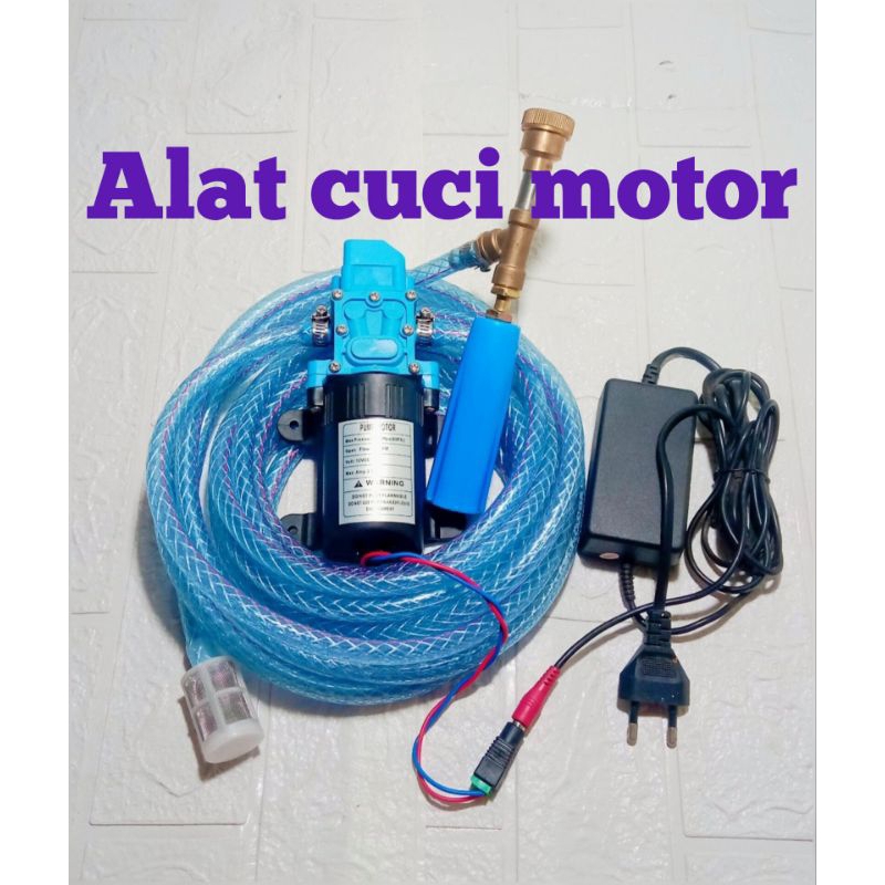 Alat semprot air cuci steam motor mini