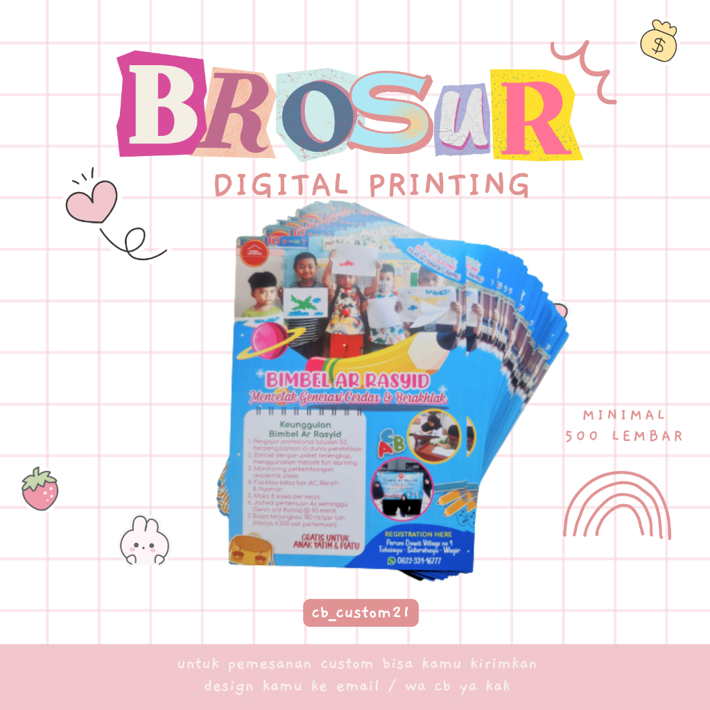 

Brosur Promosi / Selebaran / Flyer