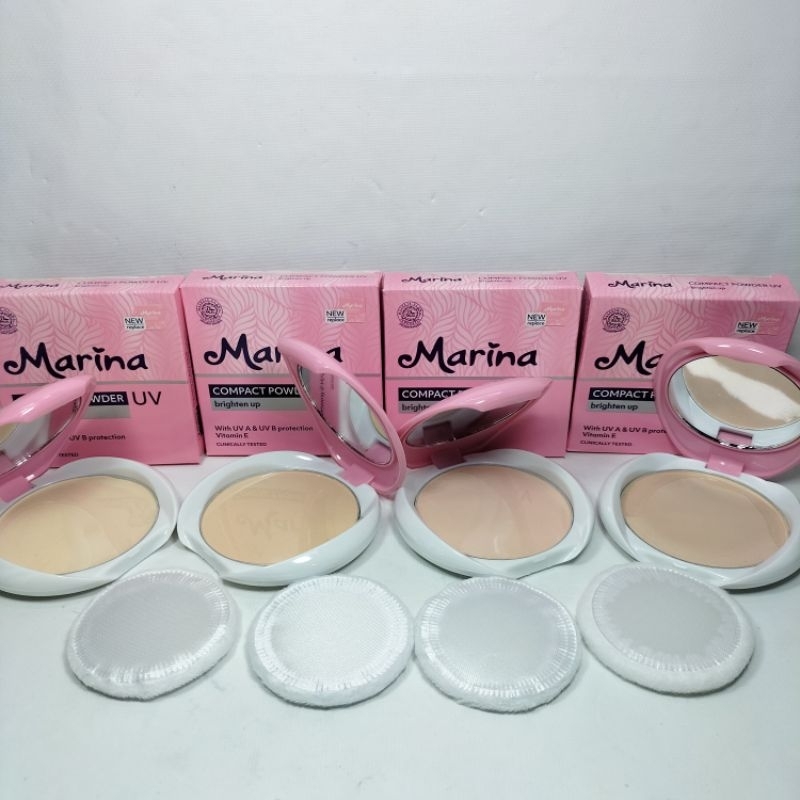 Bedak Padat Marina UV Protection