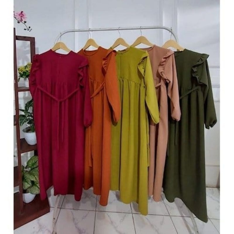 GAMIS ANAK TANGGUNG CRINKLE POLOS