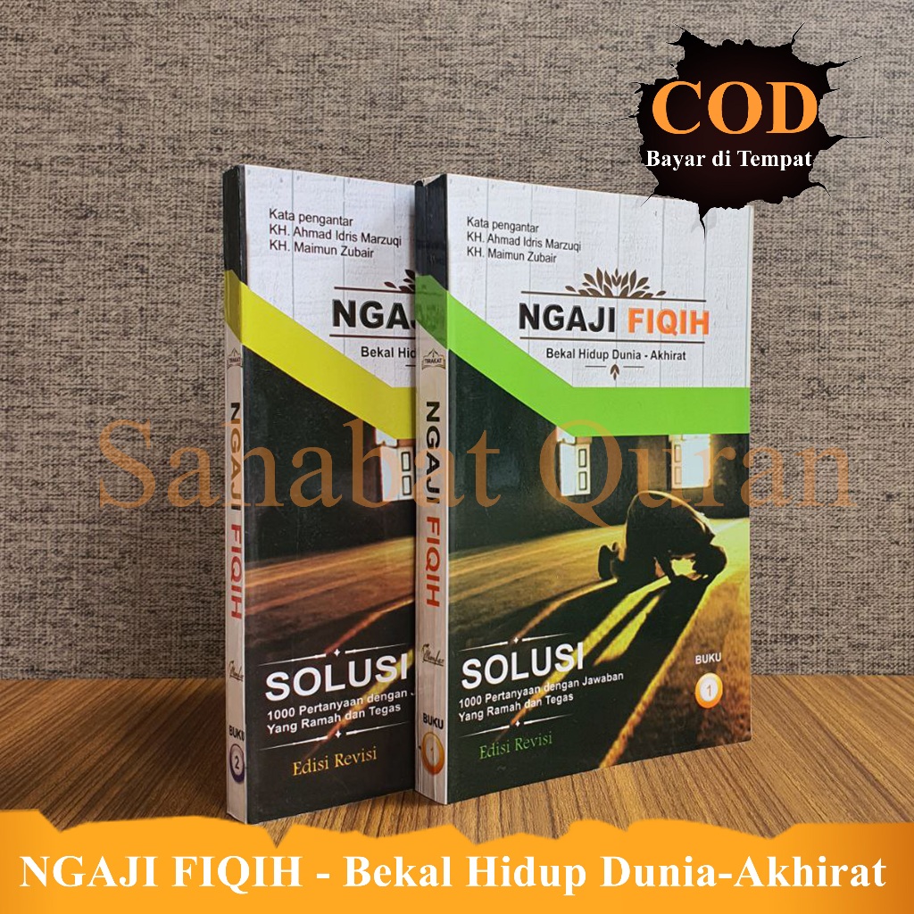 NGAJI FIQIH - Bekal Hidup Dunia Akhirat Edisi Revisi 2 Jilid Terbitan Lirboyo Press Buku Tanya Jawab