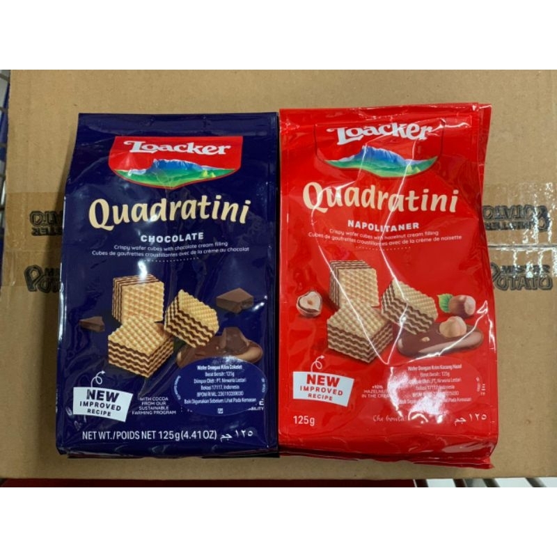 

Loacker Quadratini Napolitaner/Chocolate 125gr