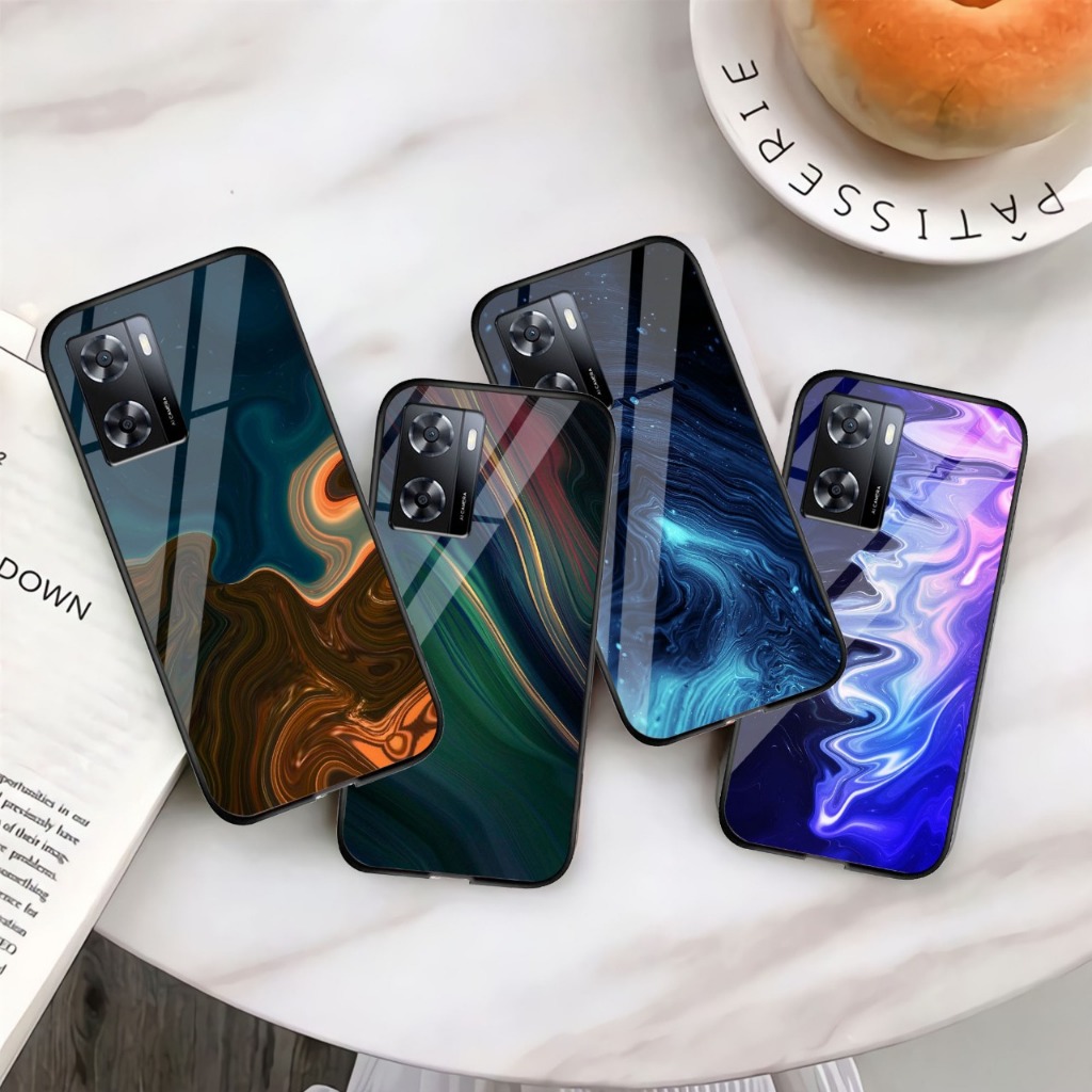 Case Kaca  Oppo A57 2022 - Casing Hp oppo  A57 2022 - Case Kaca Glossy oppo A57 2022 - Casing oppo  