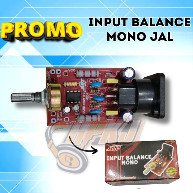 KIT INPUT BALANCE MONO Kit JAL input balance mono 034 JAL