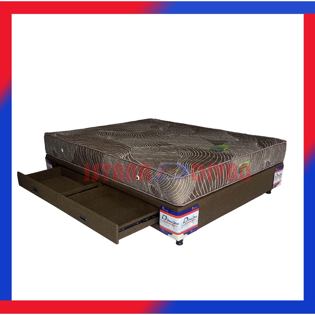 Divan dipan laci set kasur springbed