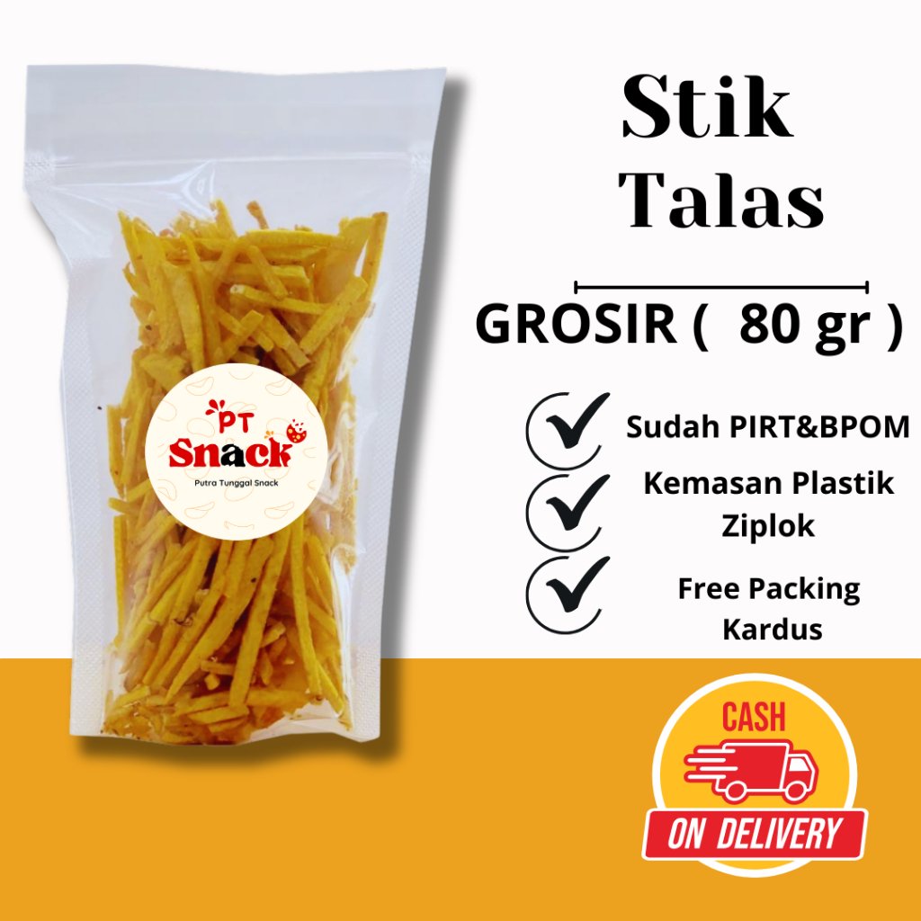 

[ PT SNACK ] Stik talas original 80 gr
