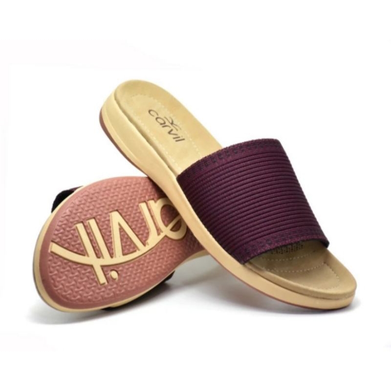 Sandal Carvil Wanita Dewasa Sandal Flat Knitia 01 L Casual