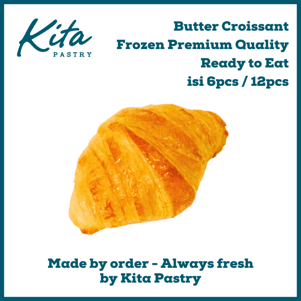 

Butter Croissant RTE / Croissant Frozen / Pastry Supplier Cafe