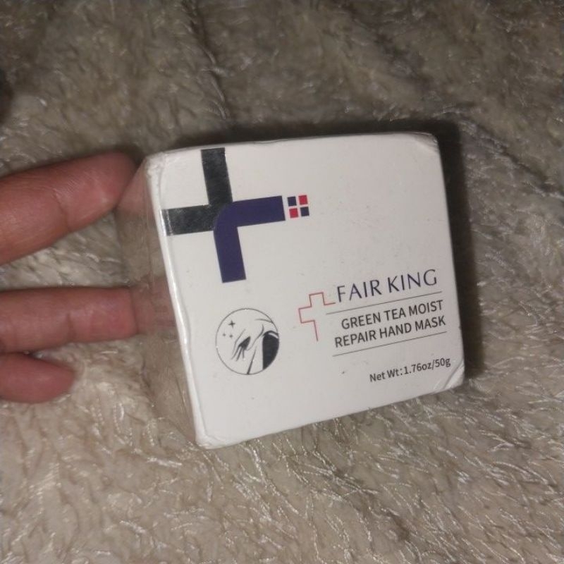 fair king greentea moist repair hand mask