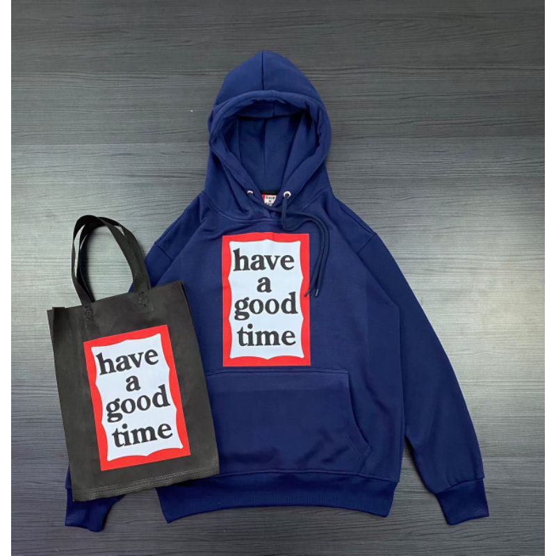 HOODIE HAVE A GOOD TIME BIRU