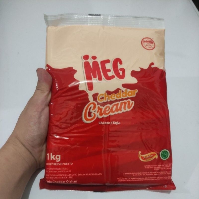 

MEG CHEDDAR CREAM CHEESE 1KG