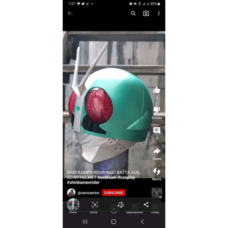 Custom Helmet Ichigo Kamen rider