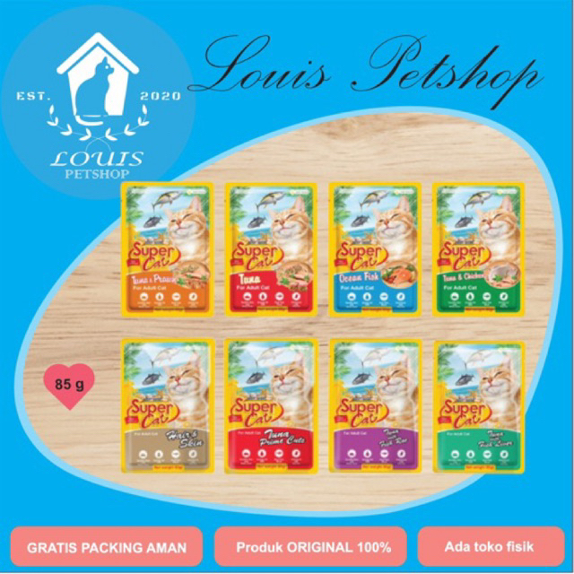 Super Cat WetFood 85g