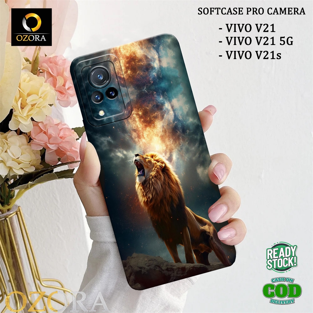 OZORA - Case VIVO V21 / V21 5G / V21s Terbaru - Fashion Case BINATANG - Casing Hp VIVO V21 / V21 5G 