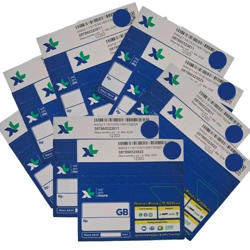 KARTU XL 7K PULSA 7000 KARTU BIASA