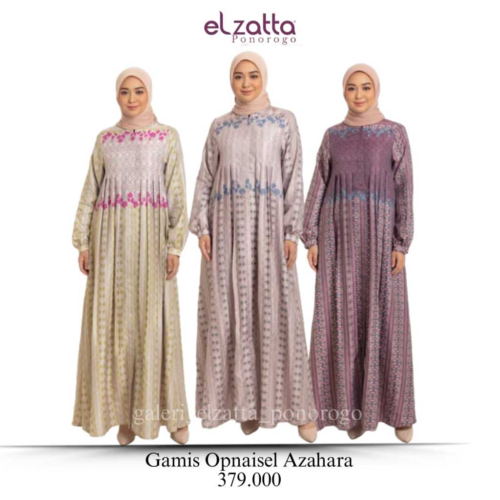ELZATTA DRESS GAMIS OPNAISEL AZAHARA (PONOROGO)