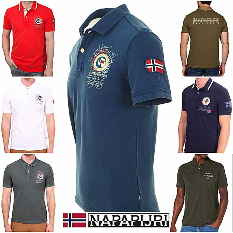 NAPAPIJRI short sleeve polo shirts ORIGINAL REJECT