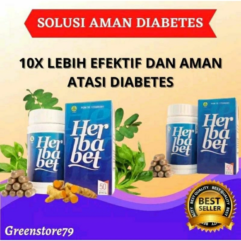 OBAT HERBABET - Ciri Herbabet Asli Original Obat Diabetes BPOM