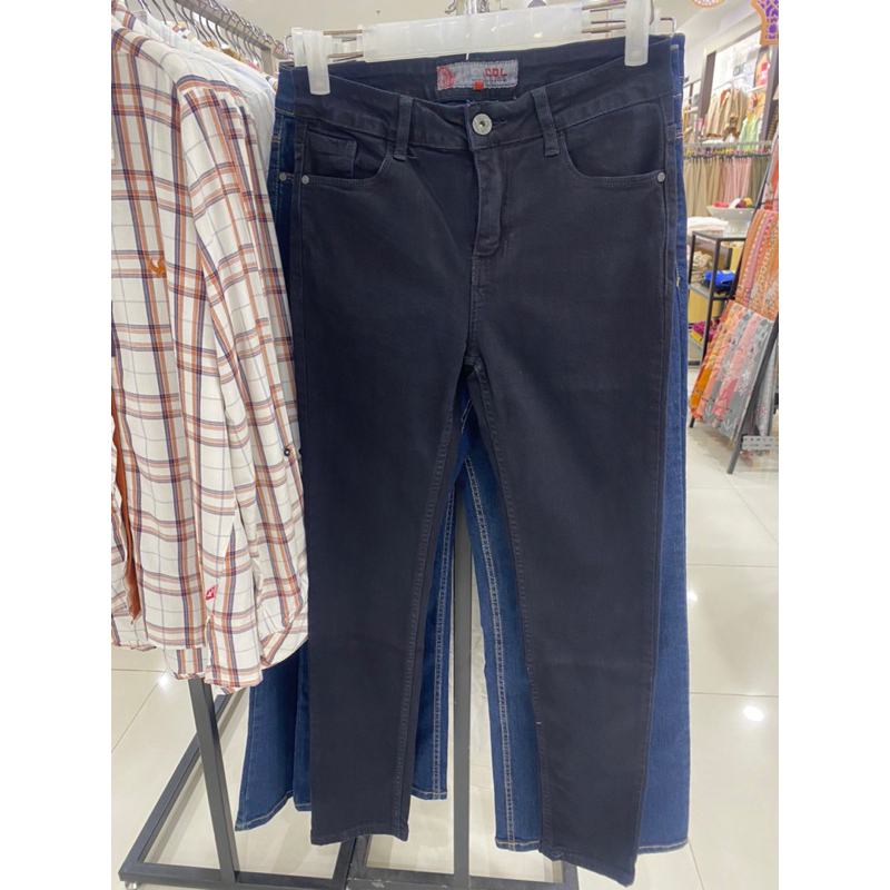 CELANA JEANS HITAM MURAH CARDINAL GIRL