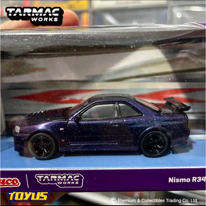 Tarmac - Tarmac Works X Schuco Nissan Skyline R34 Midnight Purple III