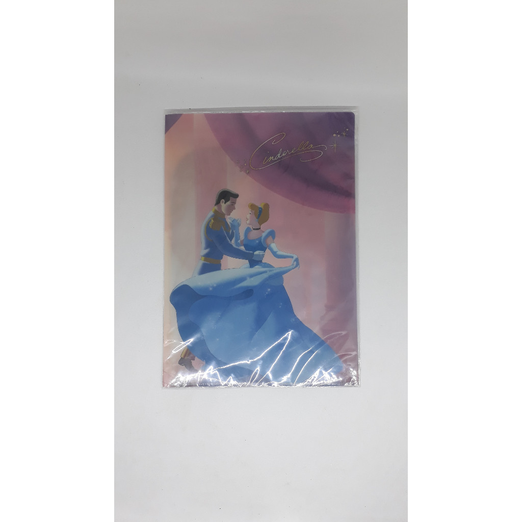 

clear file cinderella disney A4 tempat file