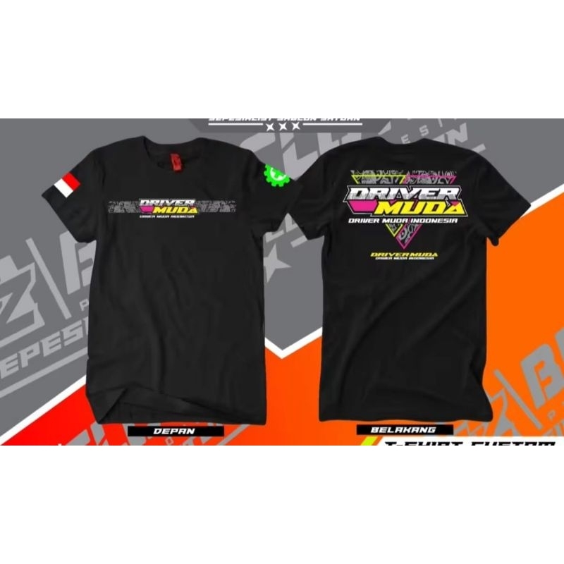 KAOS DRIVER MUDA INDONESIA