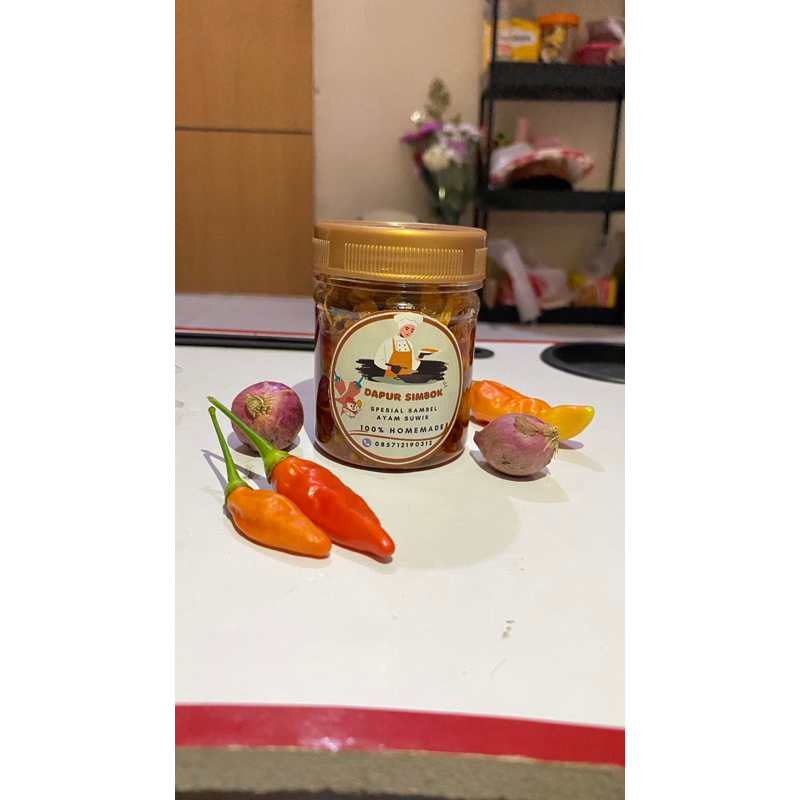 

Dapur Simbok_Special Sambel Ayam Suwir Pedas/Home made/Resep Simbok