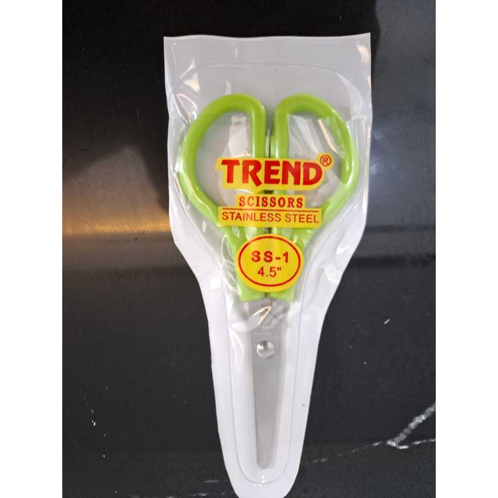 

GUNTING KECIL GUNTING TUMPUL GUNTING KERTAS TREND SS-1 4,5" GUNTING SERBAGUNA