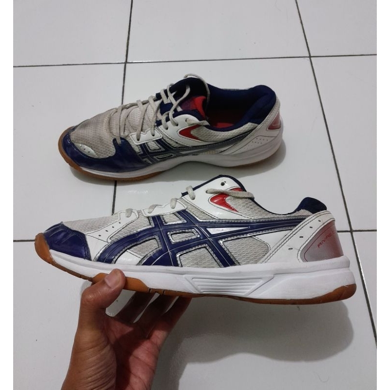 Sepatu Asics* Badminton/Volly Original (Preloved/Second)