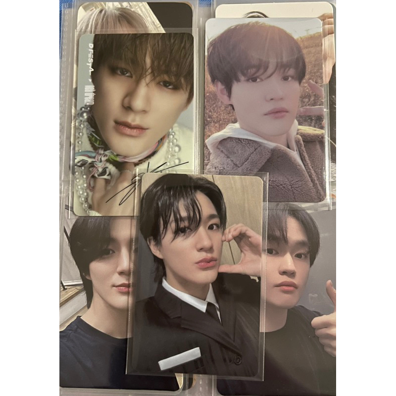 Photocard Jeno Chenle NCT Dream LuckyDraw Universe Chenle Ar Pass Jeno Dfesta Jeno