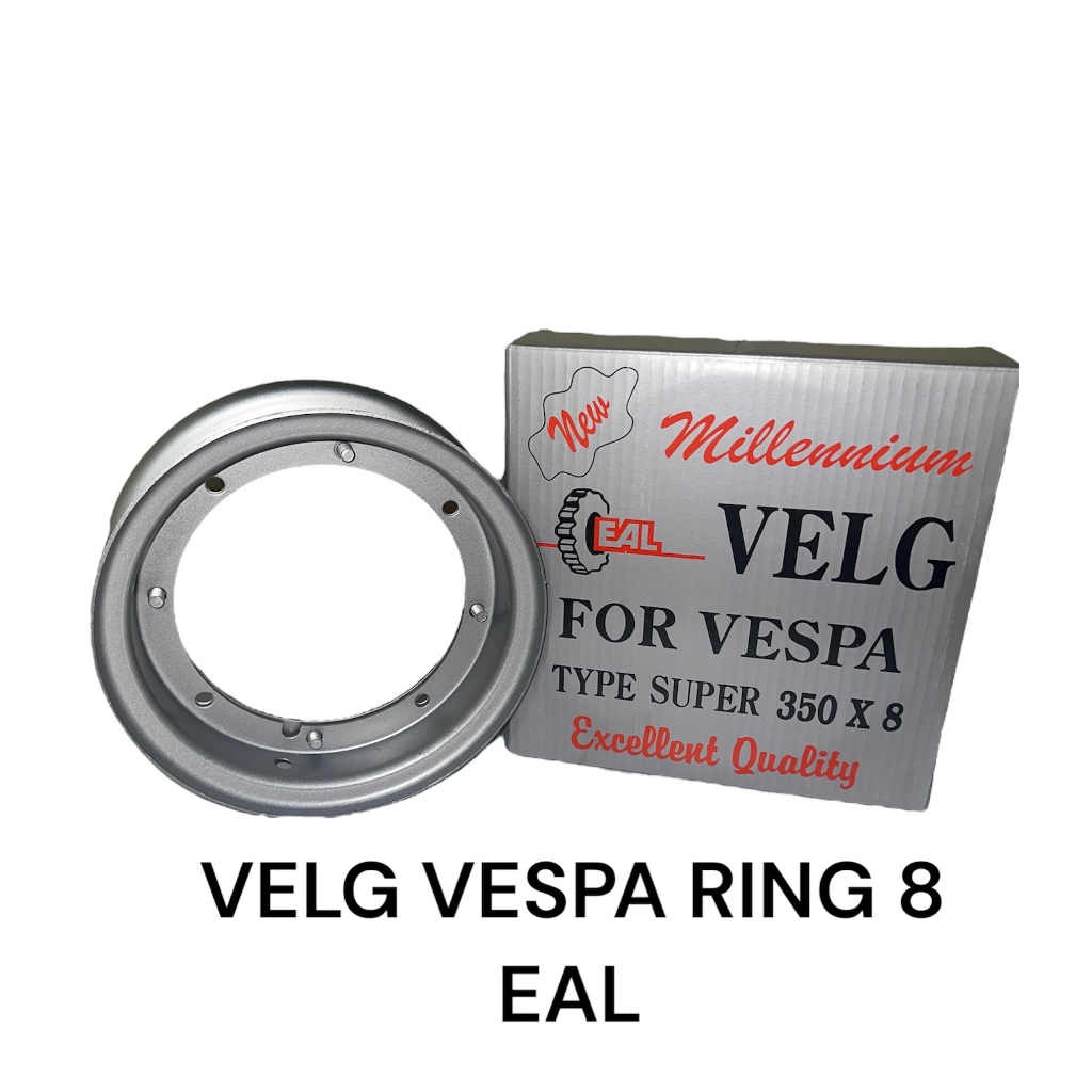 VELG VELEK VESPA SPRINT SUPER RING 8 EAL