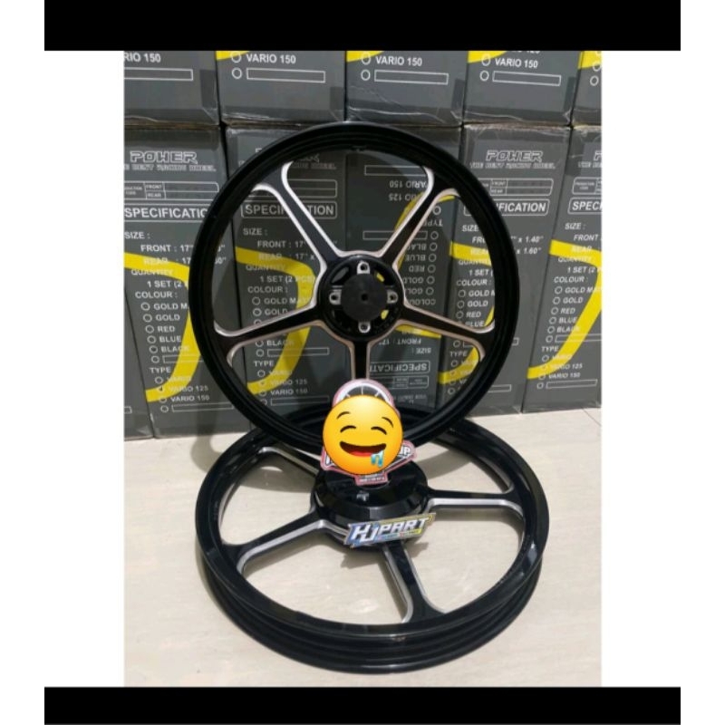 VELG MANDALIKA VARIO 125 VARIO 150 NEW RING 17 VELG POWER