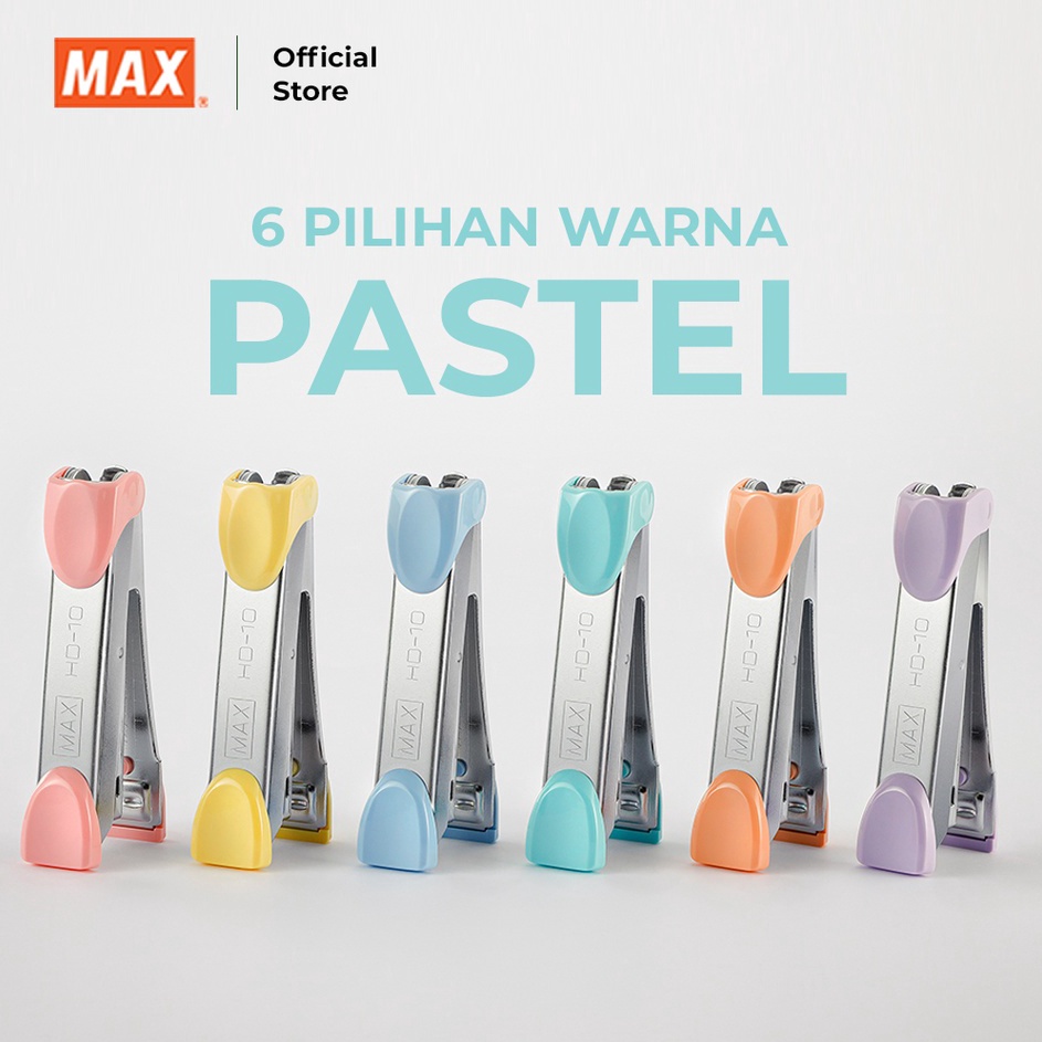 

Laris MAX Stapler Stepler Jepretan HD10 PASTEL series