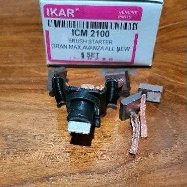 5set carbon brush stater arang karbon dinamo starter grand max / all new avanza / icm2100