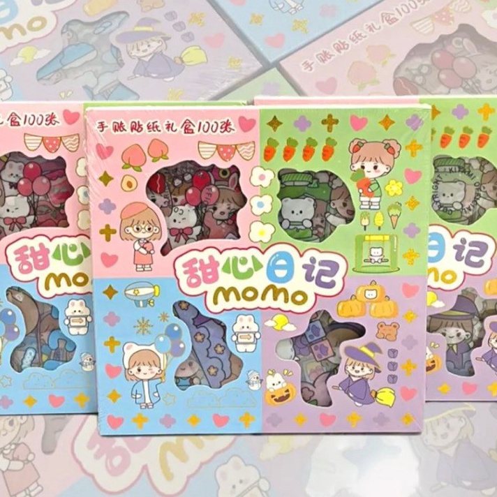 

Diskon STIKER MOMO RAINBOW ( ISI 100pcs) 4 WARNA / STIKER MOMO MIX WARNA WATERPROOF