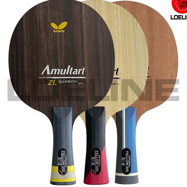 Serba Murah Kayu Bet Bat Pingpong Tenis Meja Butterfly Amultart Carbon Murah Bagus