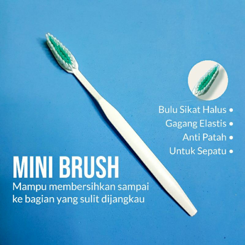 Sikat Sepatu | Sikat Sepatu detail | Standard Brush | Sikat Sepatu Mini | Soft Brush | Sikat Insole 