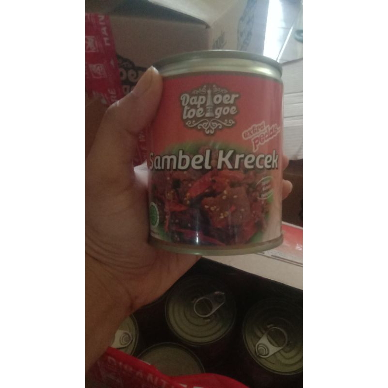 

Dapoer Toegoe Sambal krecek Extra Pedas