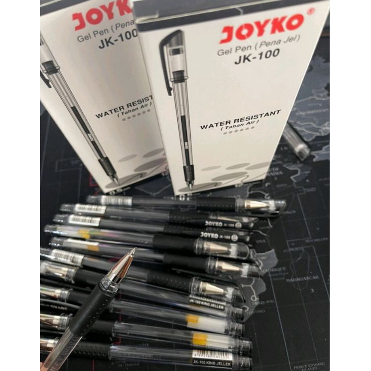 

✾✱ (12pcs) Joyko JK-100 pulpen gel