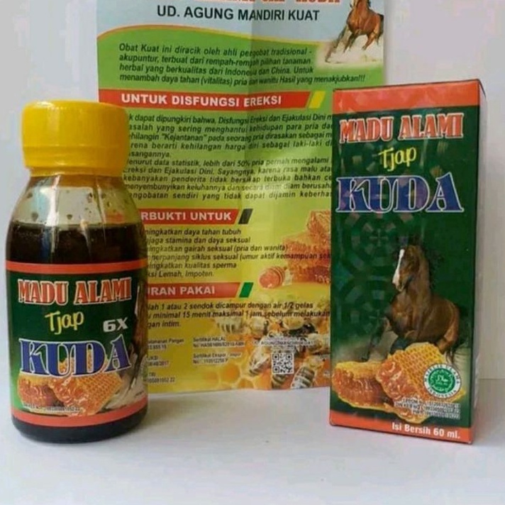 

Terkini Madu Alami Tjap Kuda - Super Tonik 6x Ready