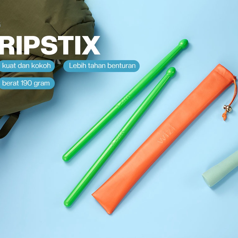 Best product RAGA Pound Fit Stick Original Workout Ripstix 190g Ripstick Stick 1 Pasang olahraga pou