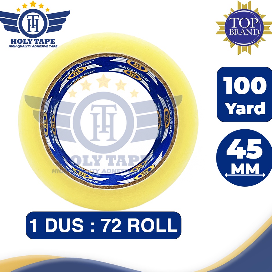 

Diskon (PROMO GILA) LAKBAN BENING COKLAT 100 YARD FULL HOLYTAPE KUALITAS DAIMARU