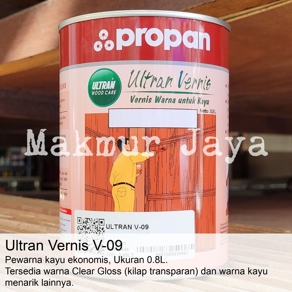 Propan Ultran Vernis V-09 Plitur Kayu