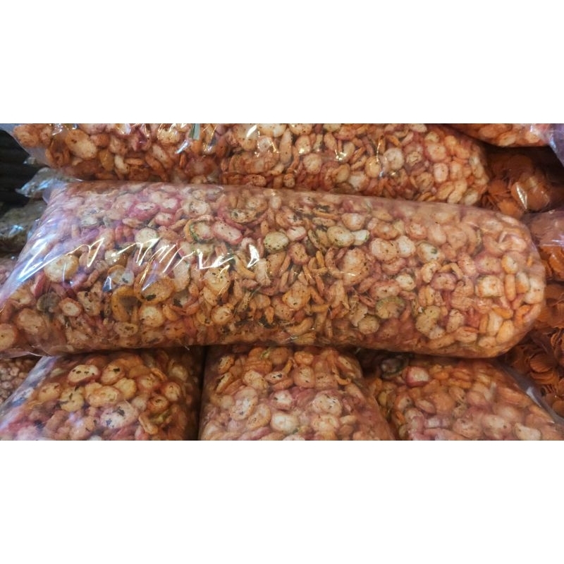 

Kerupuk Seblak Rempah Koin/Bulat Daun Jeruk Kiloan
