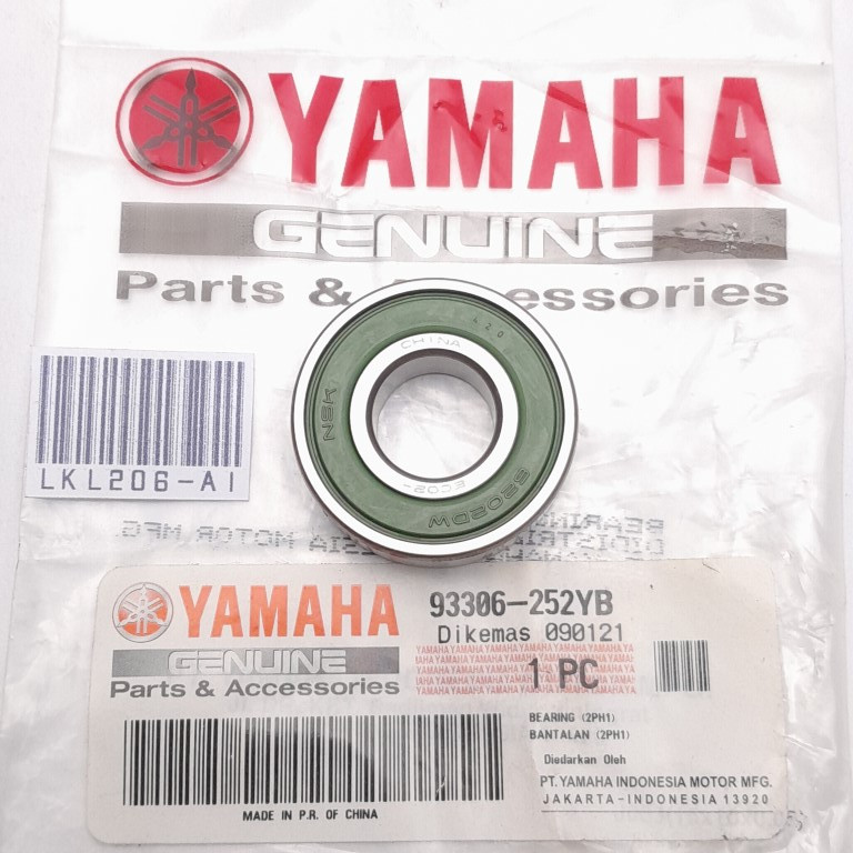 YAMAHA MIO M3 BEARING LAKER RODA BELAKANG 6202DW 93306-252YB ASLI YGP
