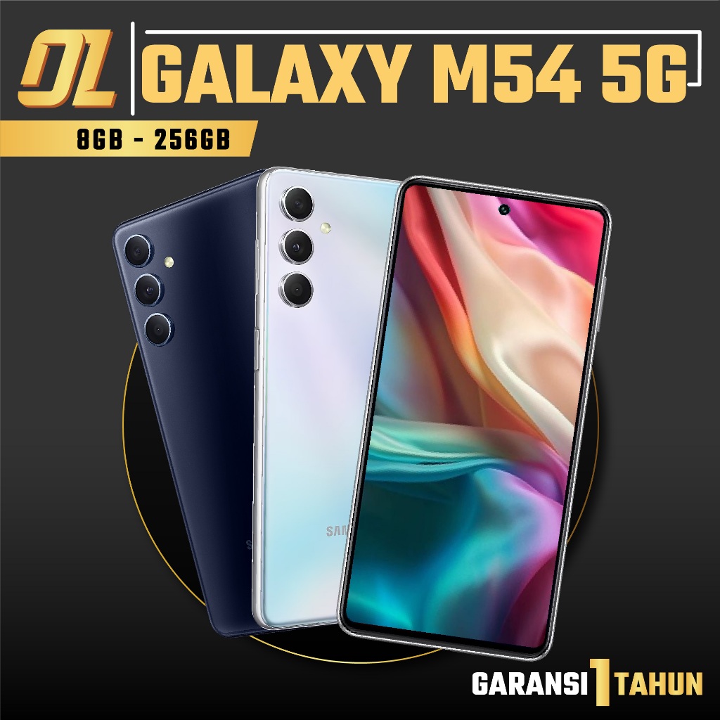 Samsung Galaxy M54 5G 8/256 GB RAM 8 ROM 256 8GB 256GB HP Smartphone Android